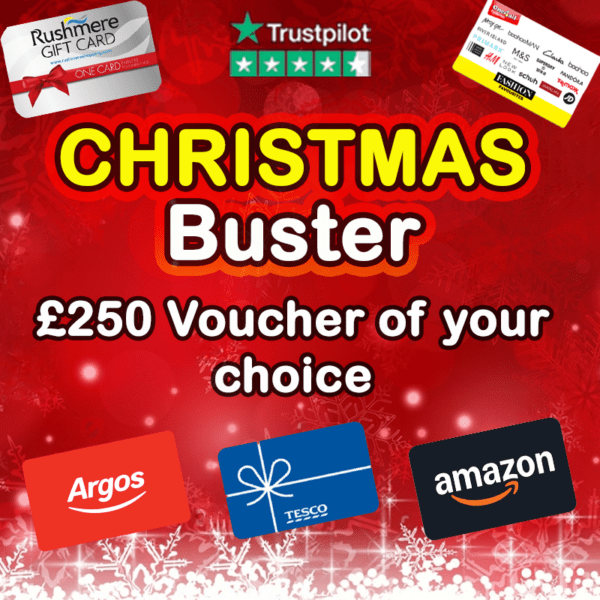 Christmas buster vouchers